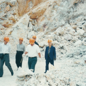 Quarry of Pyriphyllite Mine of Guihu,Taishun,Zhejiang Province